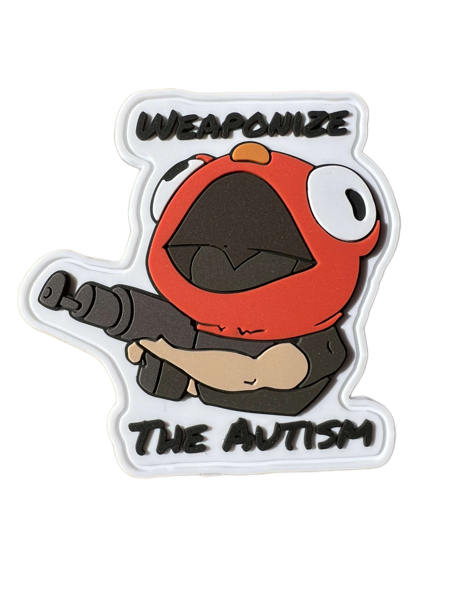 Weaponize The Autism PVC Patches