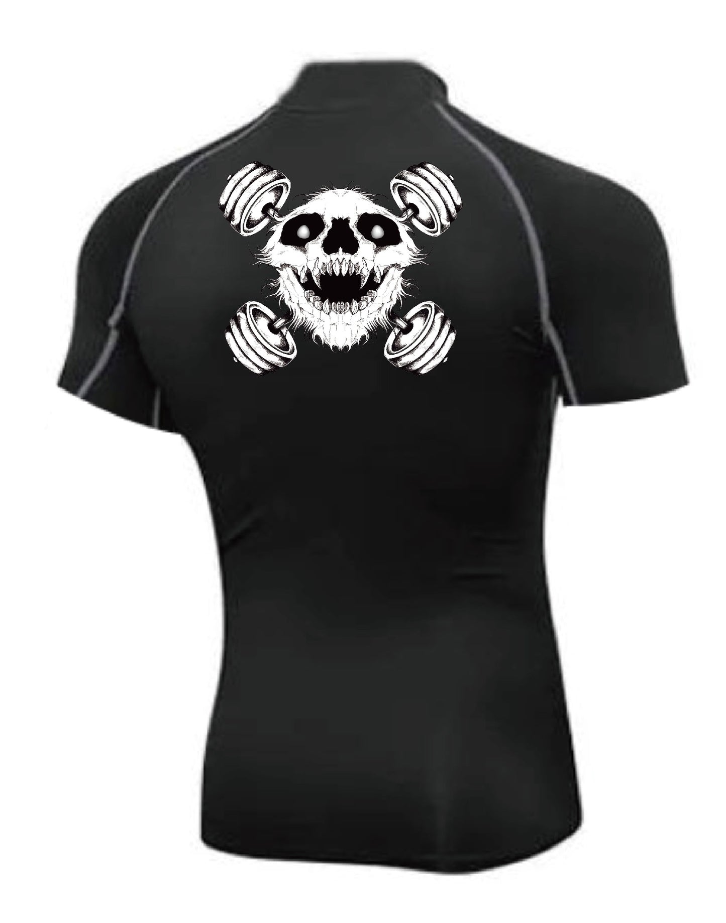 (RESTOCKED) HA/FA White Trim Short Sleeve Compression