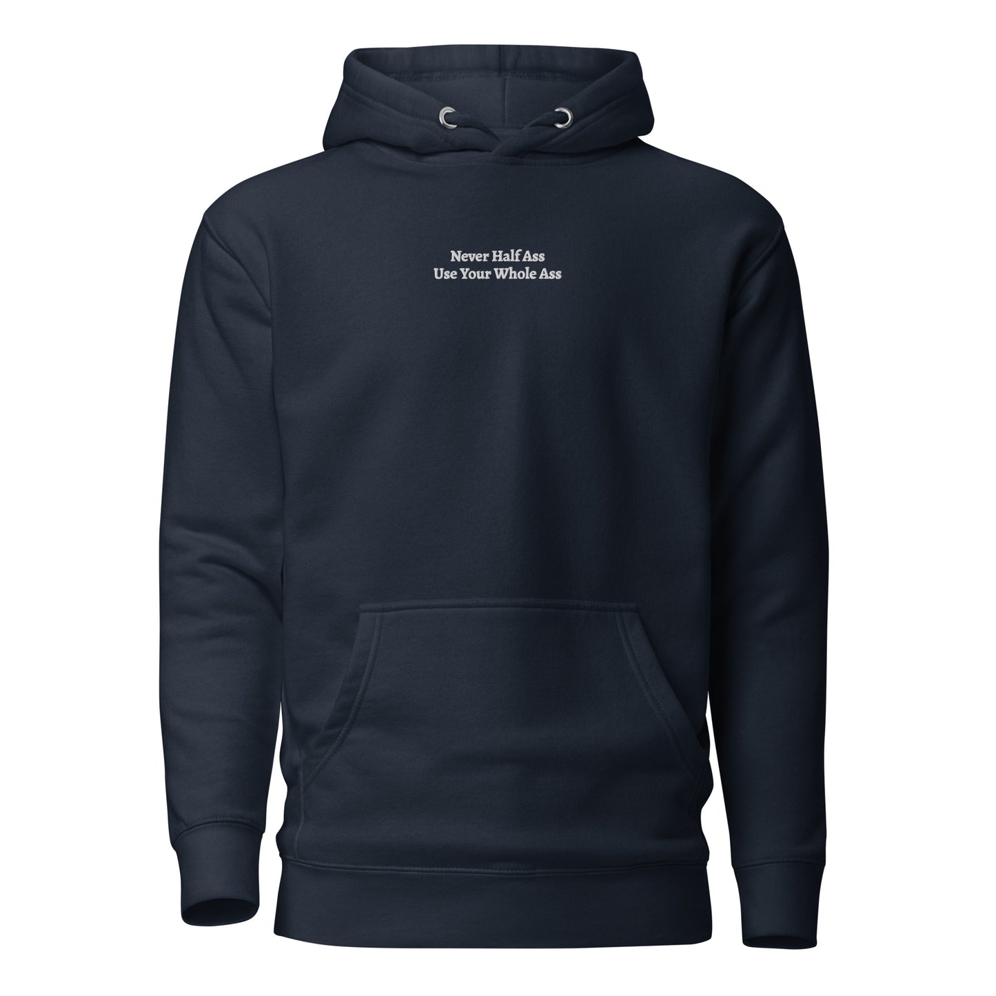 HA/FA Never Half Ass Skull Hoodie