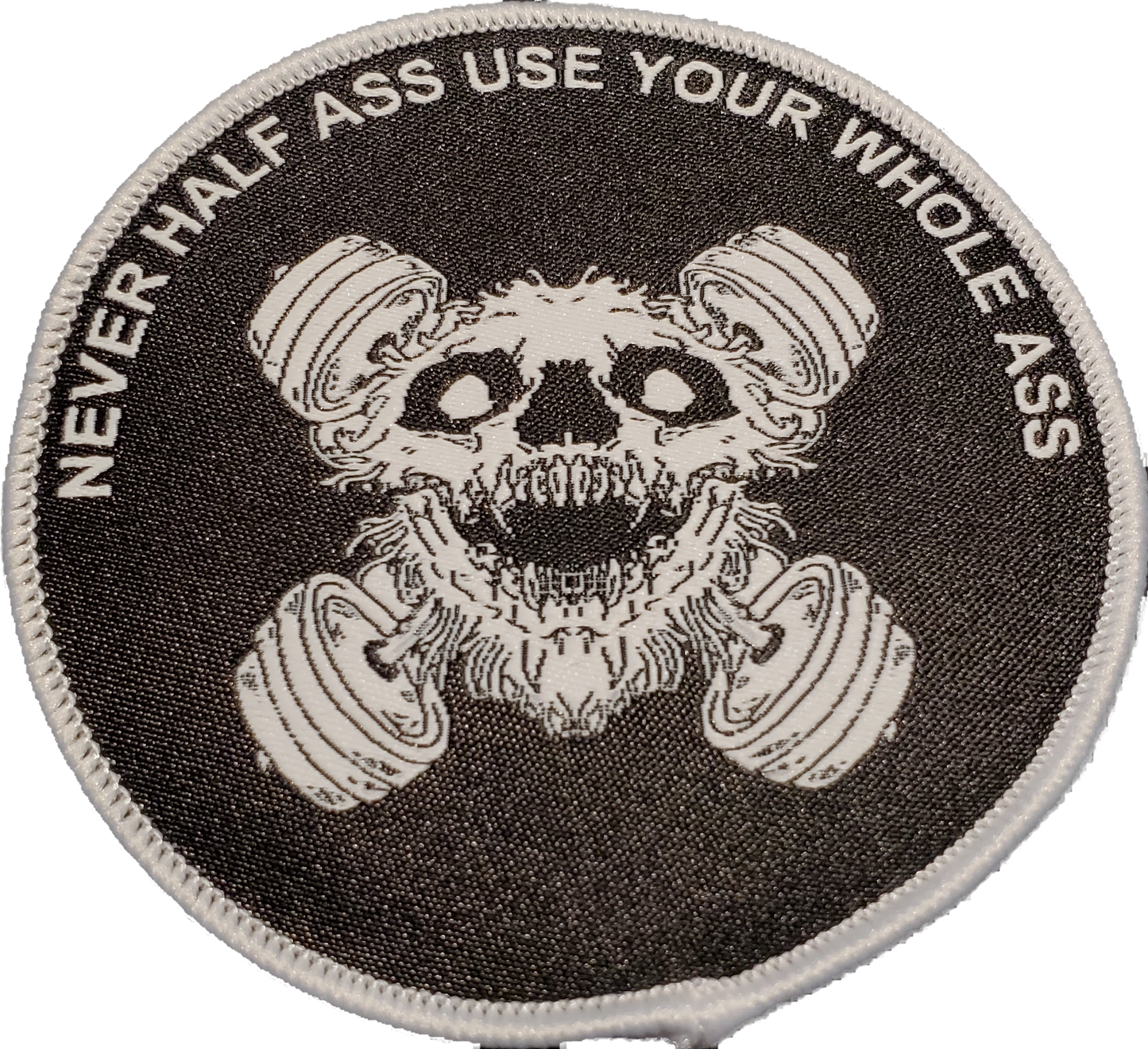 HA/FA Never Half Ass Iron-On Patches