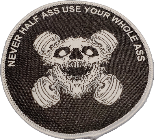 HA/FA Never Half Ass Iron-On Patches