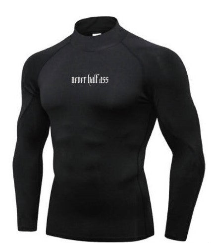 HA/FA Black Compression Long Sleeve