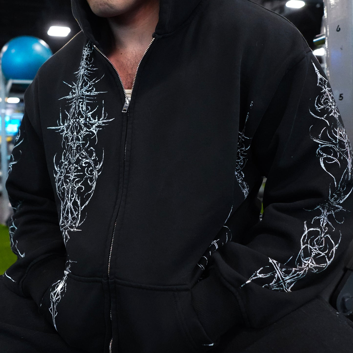 (NEW) Sacred Entropy Zip - Up Hoodie