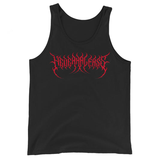 The13thCrypt Skull Red Tank (Front and Back Print)