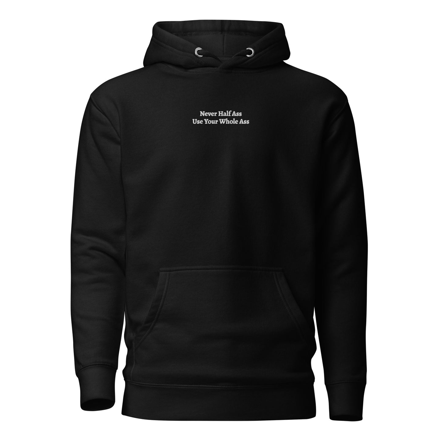 HA/FA Never Half Ass Skull Hoodie